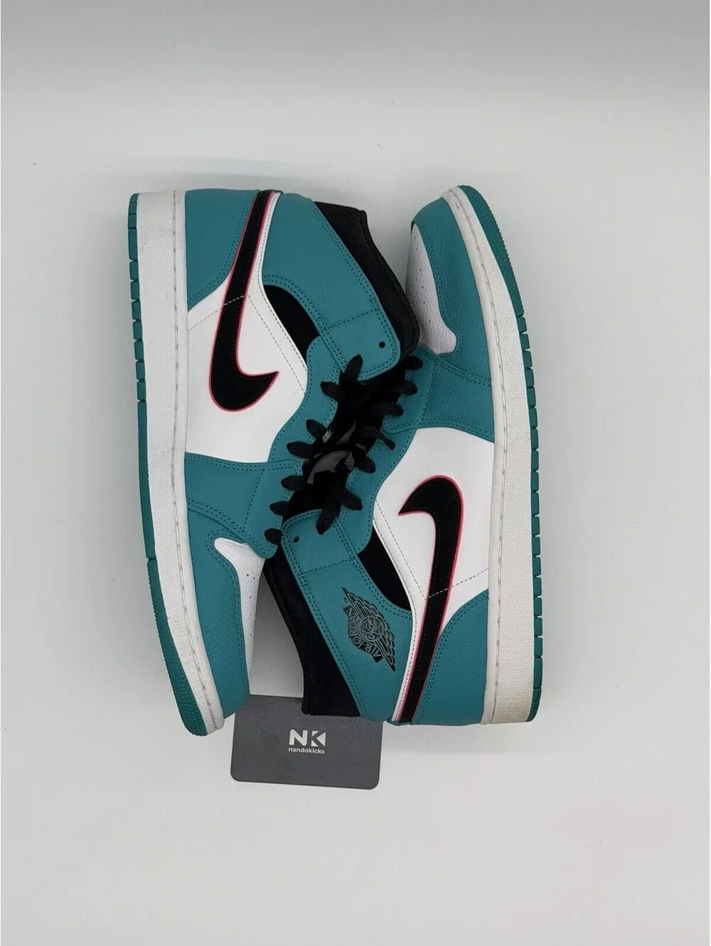 Jordan 1 Mid SE South Beach Turbo Green Retro USED 852542-306 Size 12M